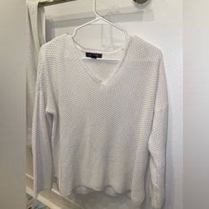 Knit v neck sweater
